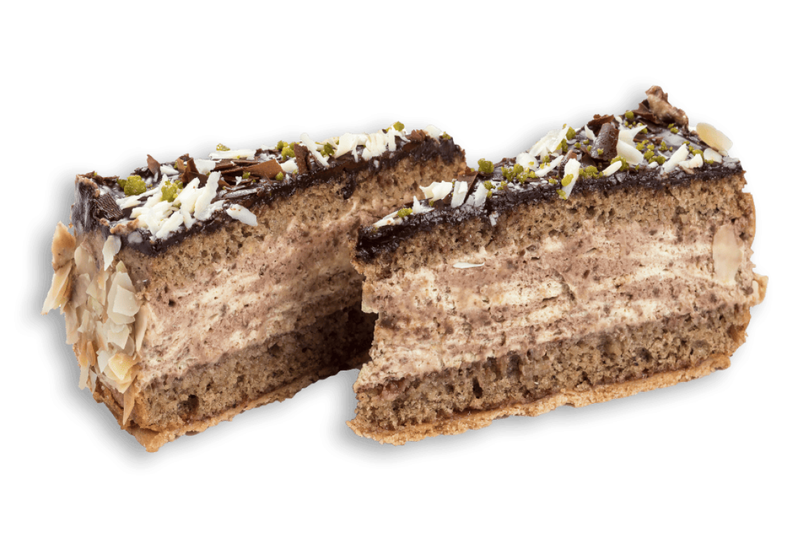 Pistazien-Nougat-Torte