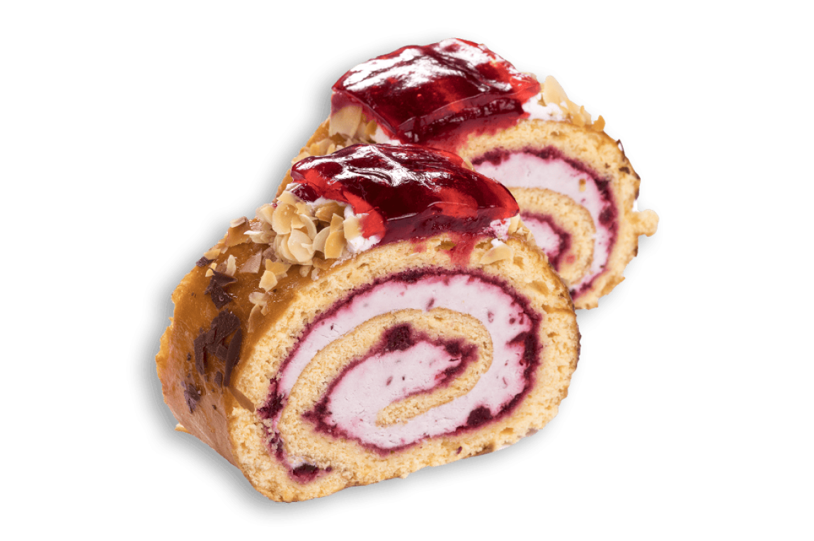 Preiselbeerroulade
