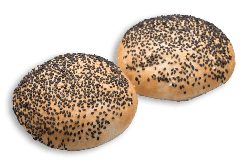 Burger (schwarzer Sesam)
