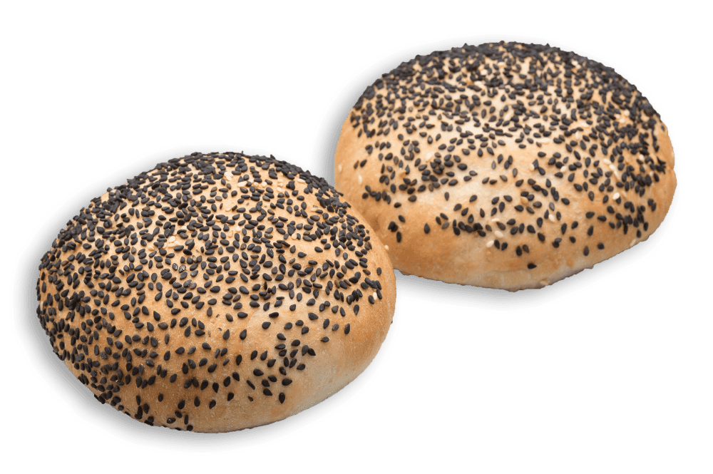 burger schwarzer sesam