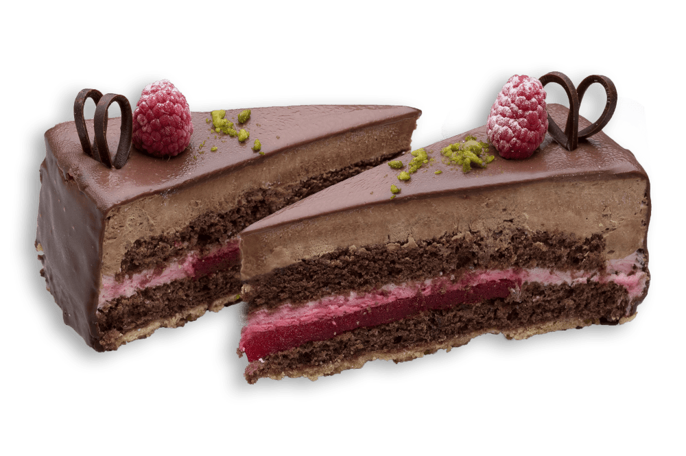 schoko himbeer torte