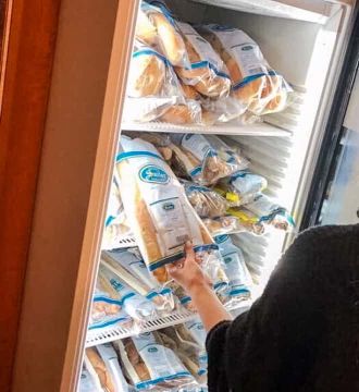 Sailer Tiefkühlgebäck im Kühlschrank