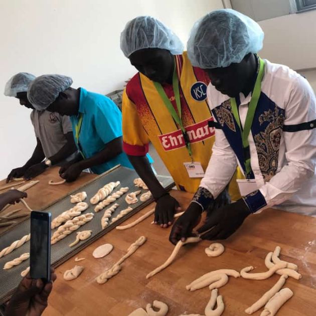 Backstubenführung mit Immigranten