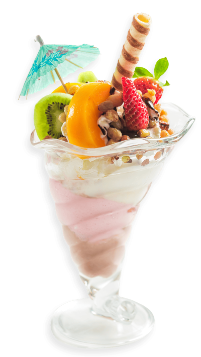 Eisbecher Heiße Liebe