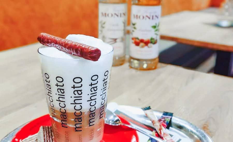 Flavored Latte Macchiato