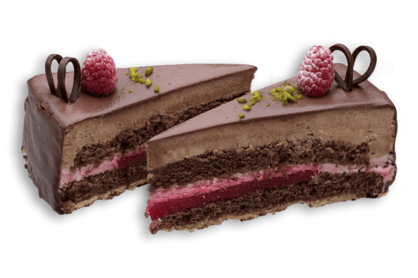 schoko himbeer torte