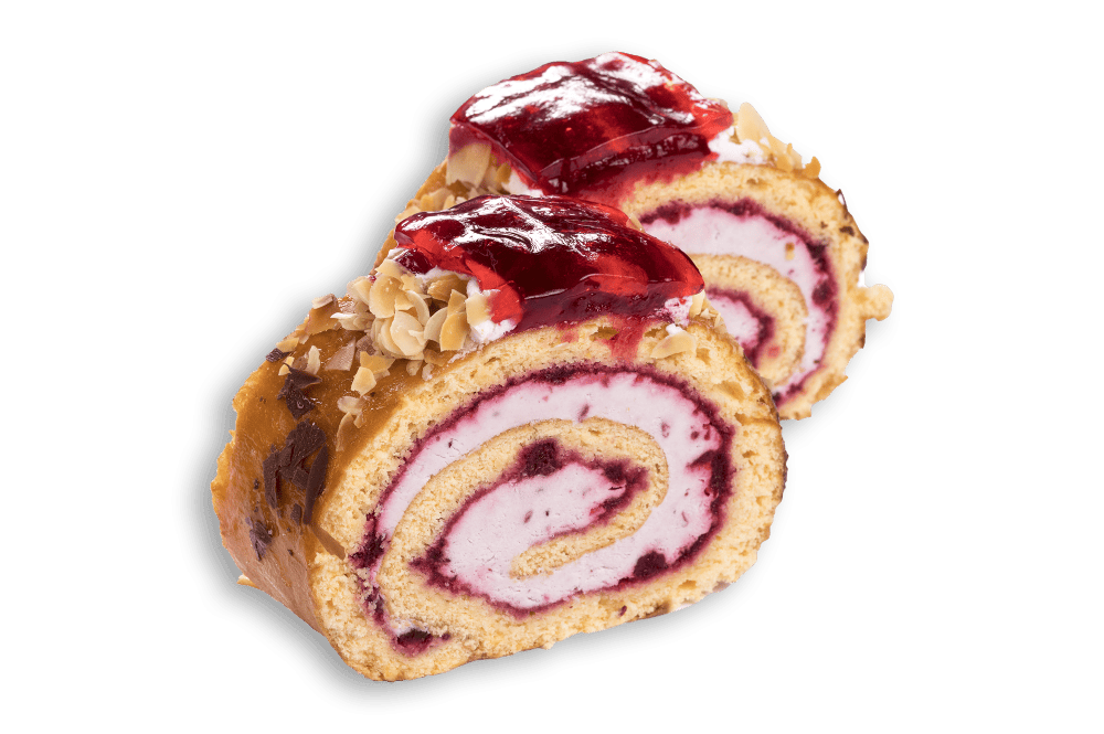 Preiselbeerroulade