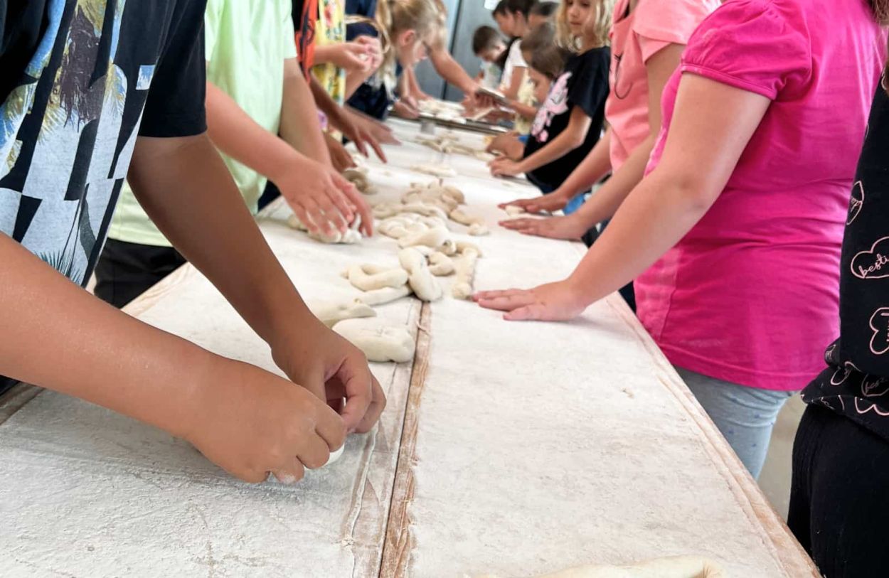 Backstubenführung mit Kindern