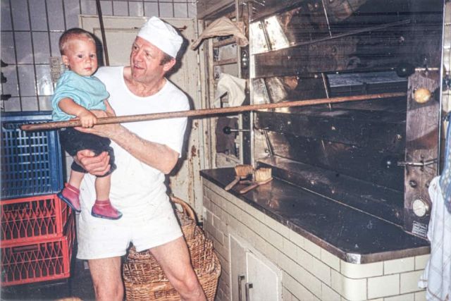 Sailer Archivfoto alte Backstube