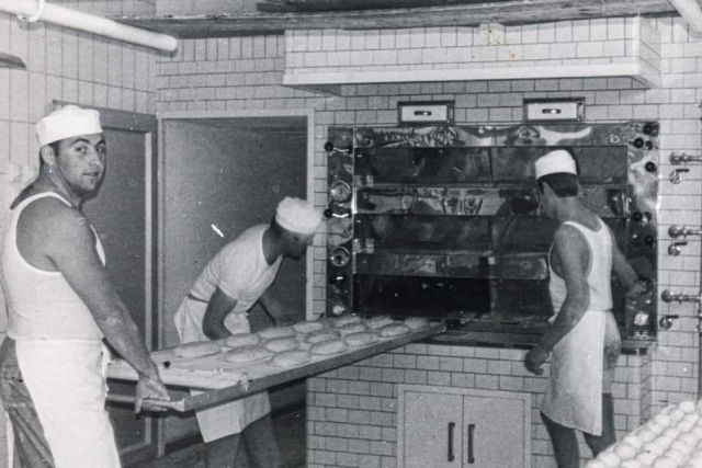 Sailer Archivfoto alte Backstube